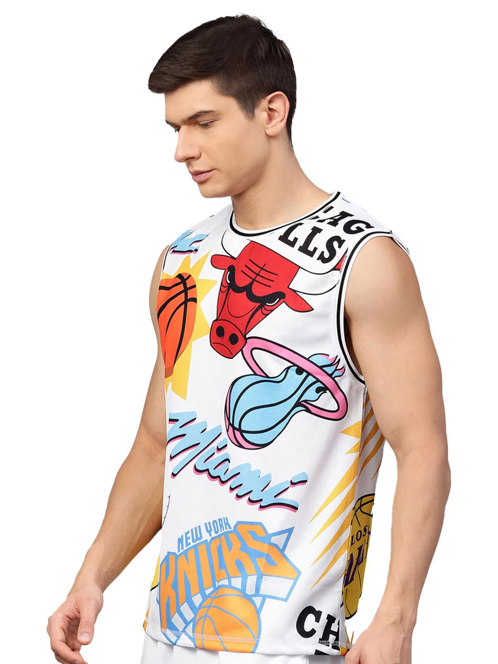 NBA Logo Mash Sleeveless T-Shirt