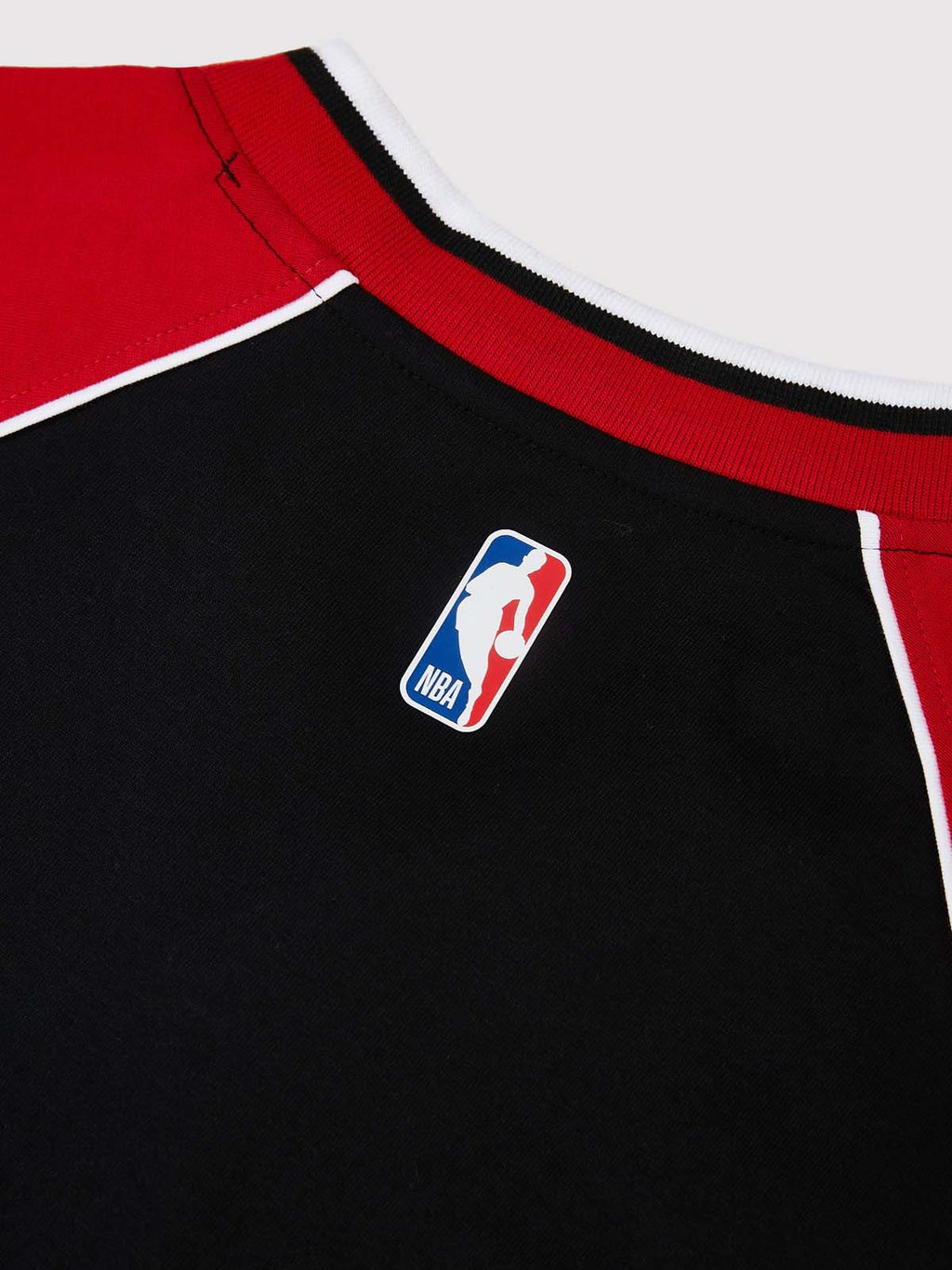 Chicago Bulls Contrast Colour Oversized T-Shirt Black