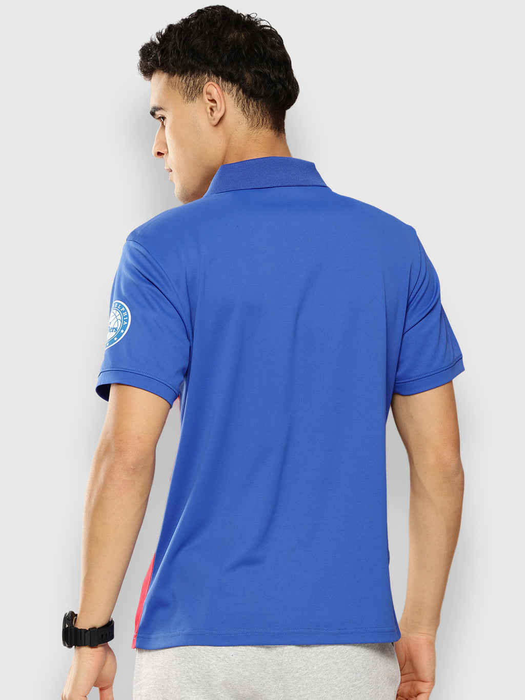 Philadelphia 76ers Wordmark Oversized Polo