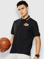 Los Angeles Lakers Classic Polo Black