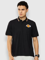 Los Angeles Lakers Classic Polo Black
