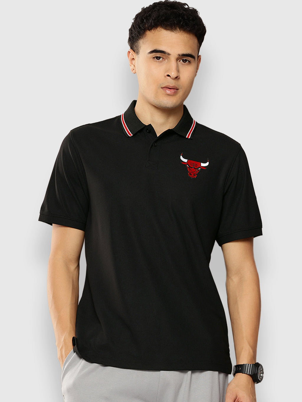 Chicago Bulls Classic Polo Black