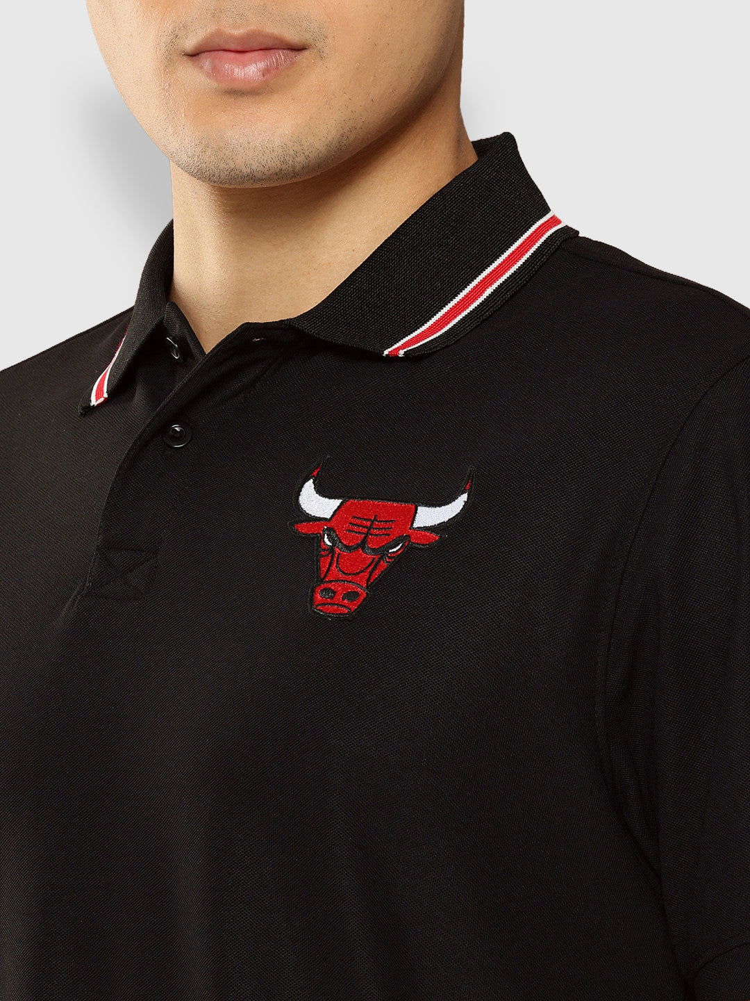 Chicago Bulls Classic Polo Black