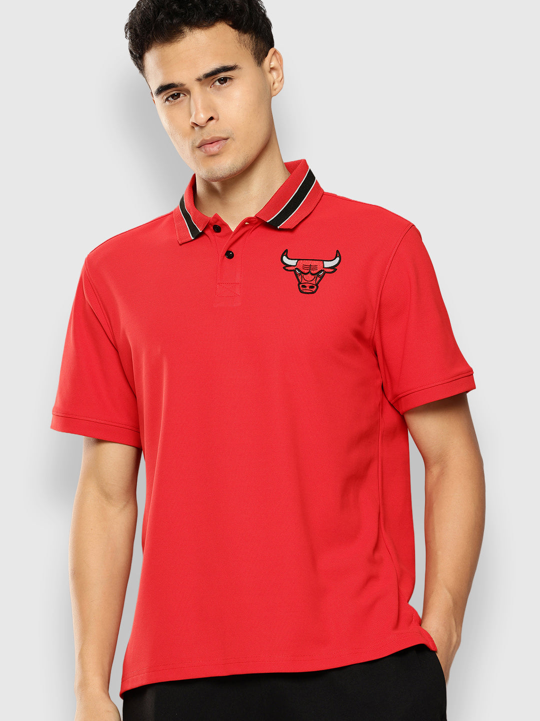 Chicago Bulls Classic Polo Red