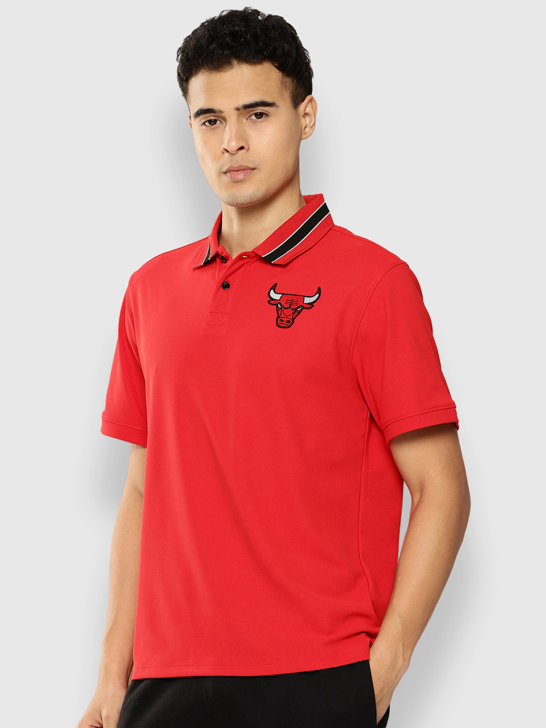 Chicago Bulls Classic Polo Red