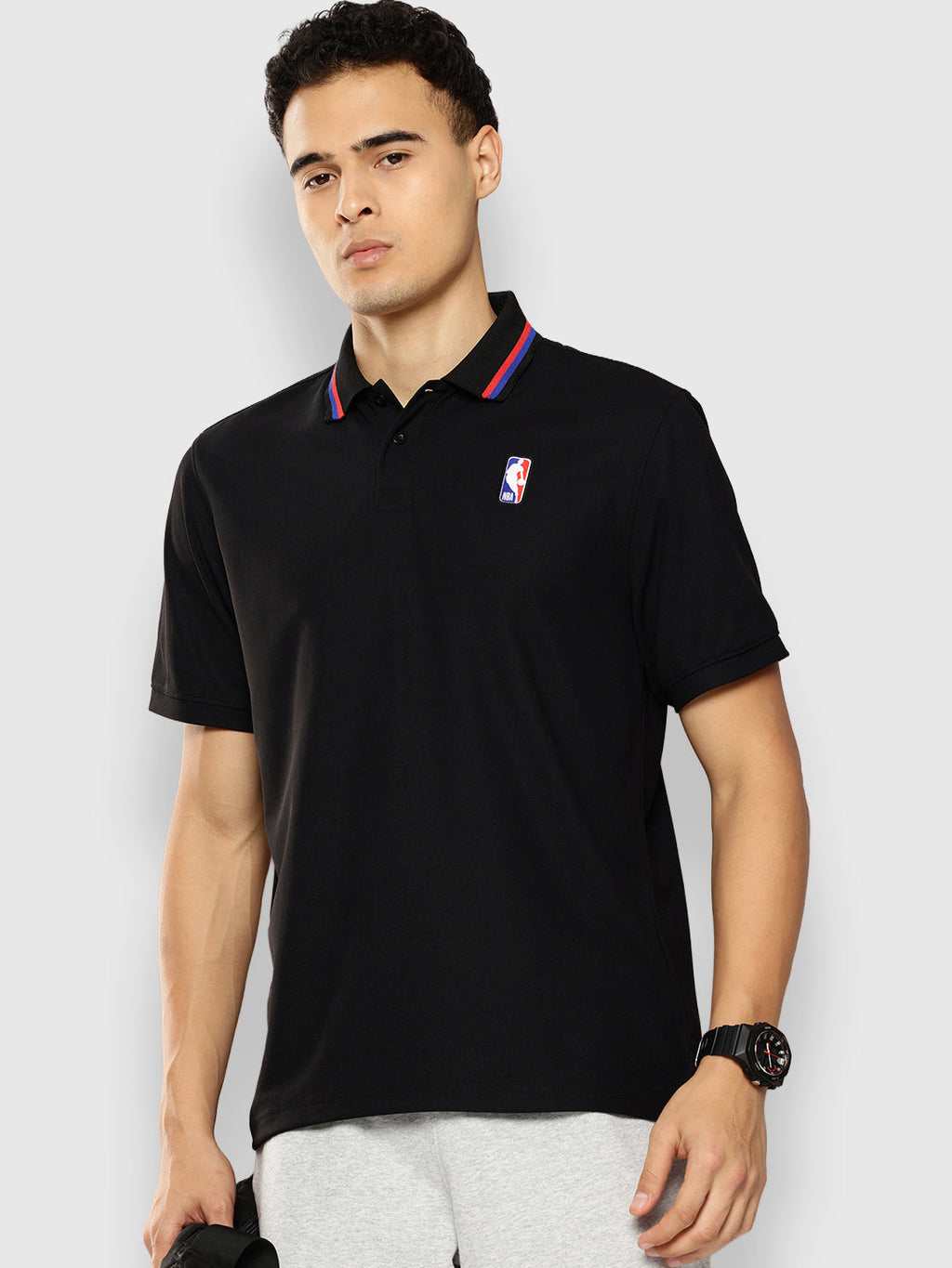 NBA Classic Polo Black