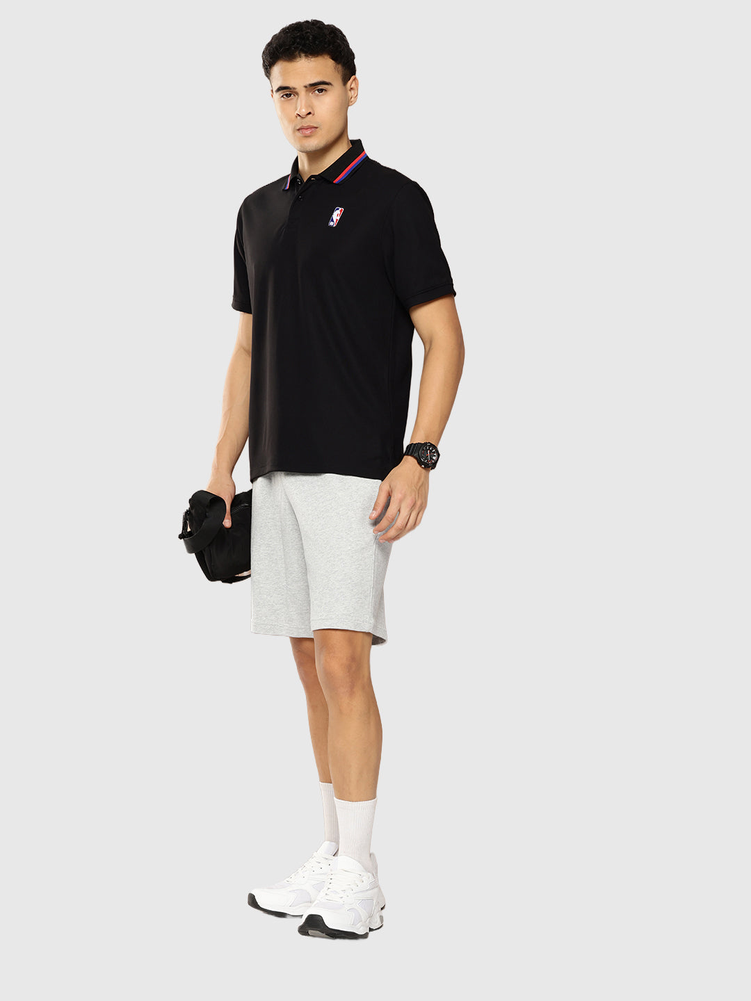 NBA Classic Polo Black