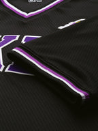 Los Angeles Lakers V-Neck Oversized T-Shirt