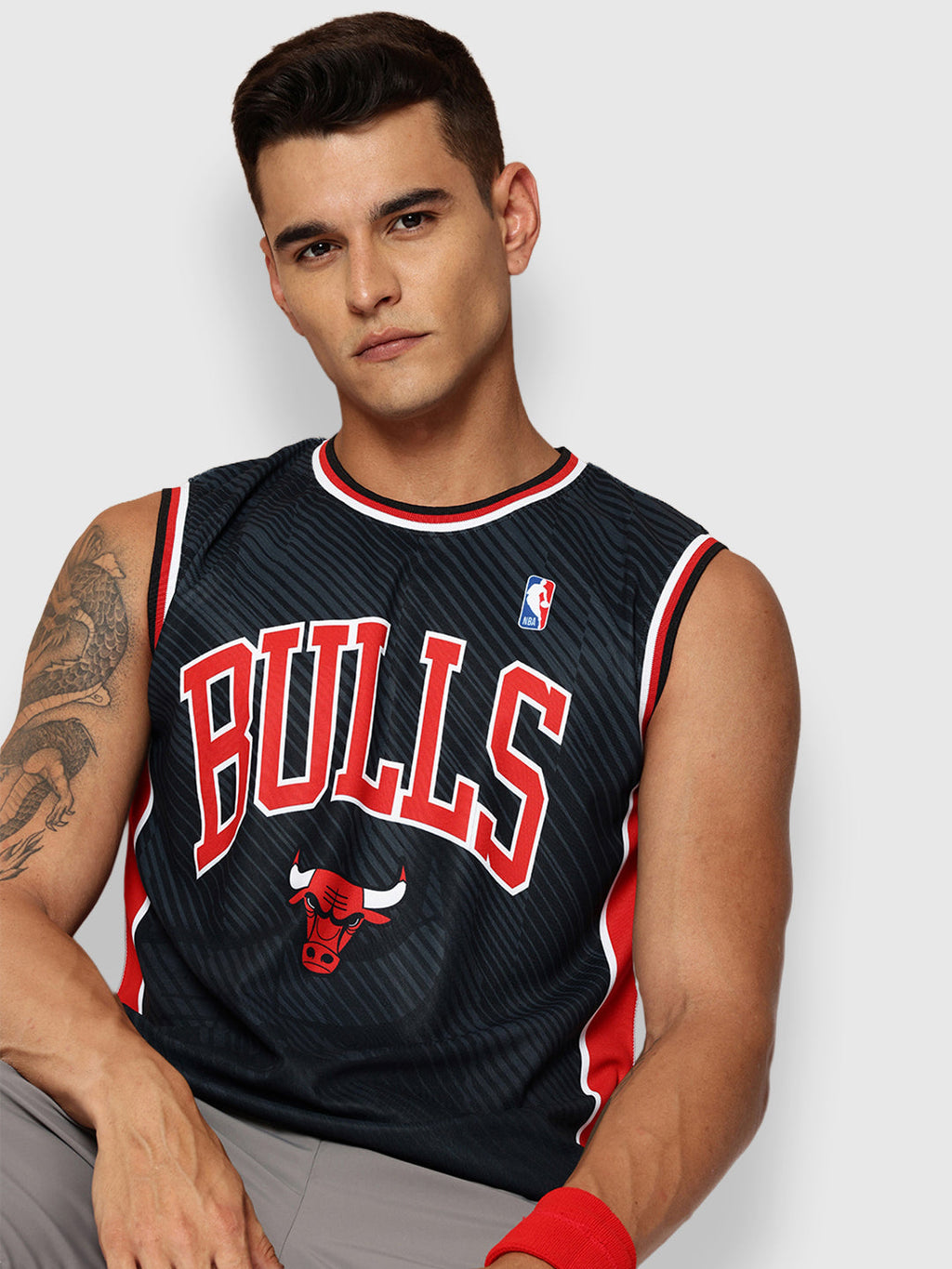 Chicago Bulls Game Day Sleeveless T-Shirt Black