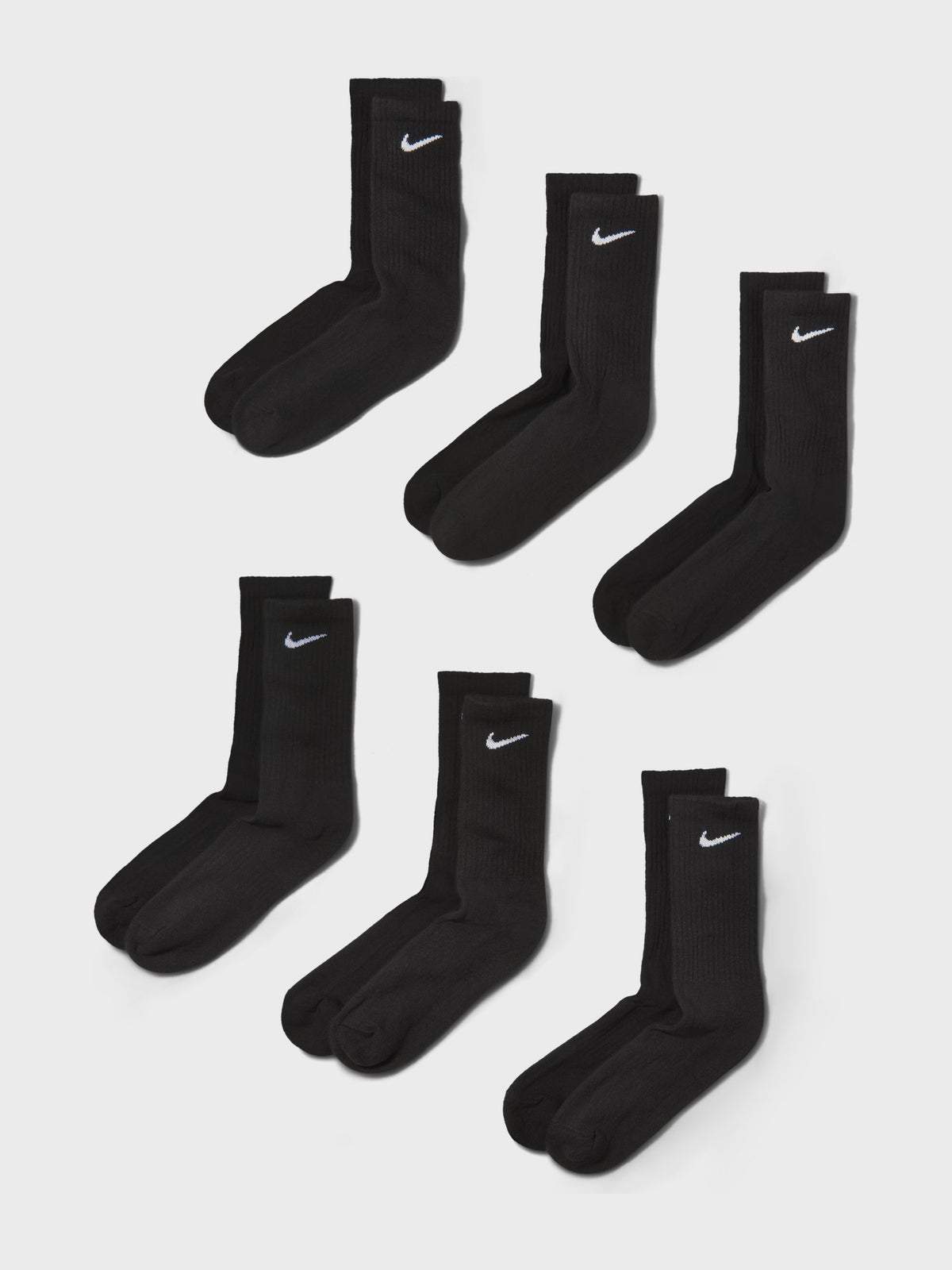 Nike Everyday Cushioned Training Crew Socks (6 Pairs)