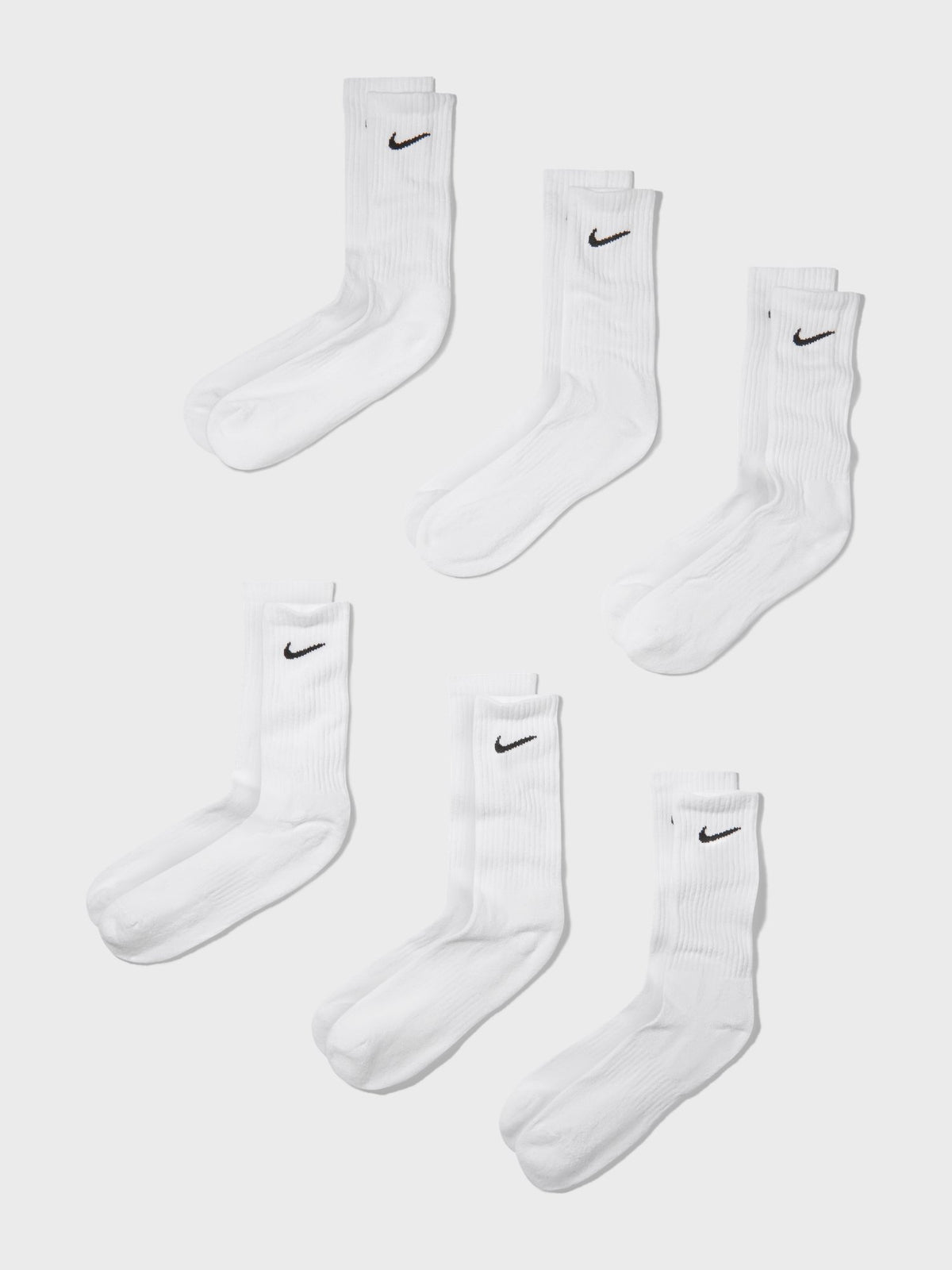 Nike Everyday Cushioned Training Crew Socks (6 Pairs)