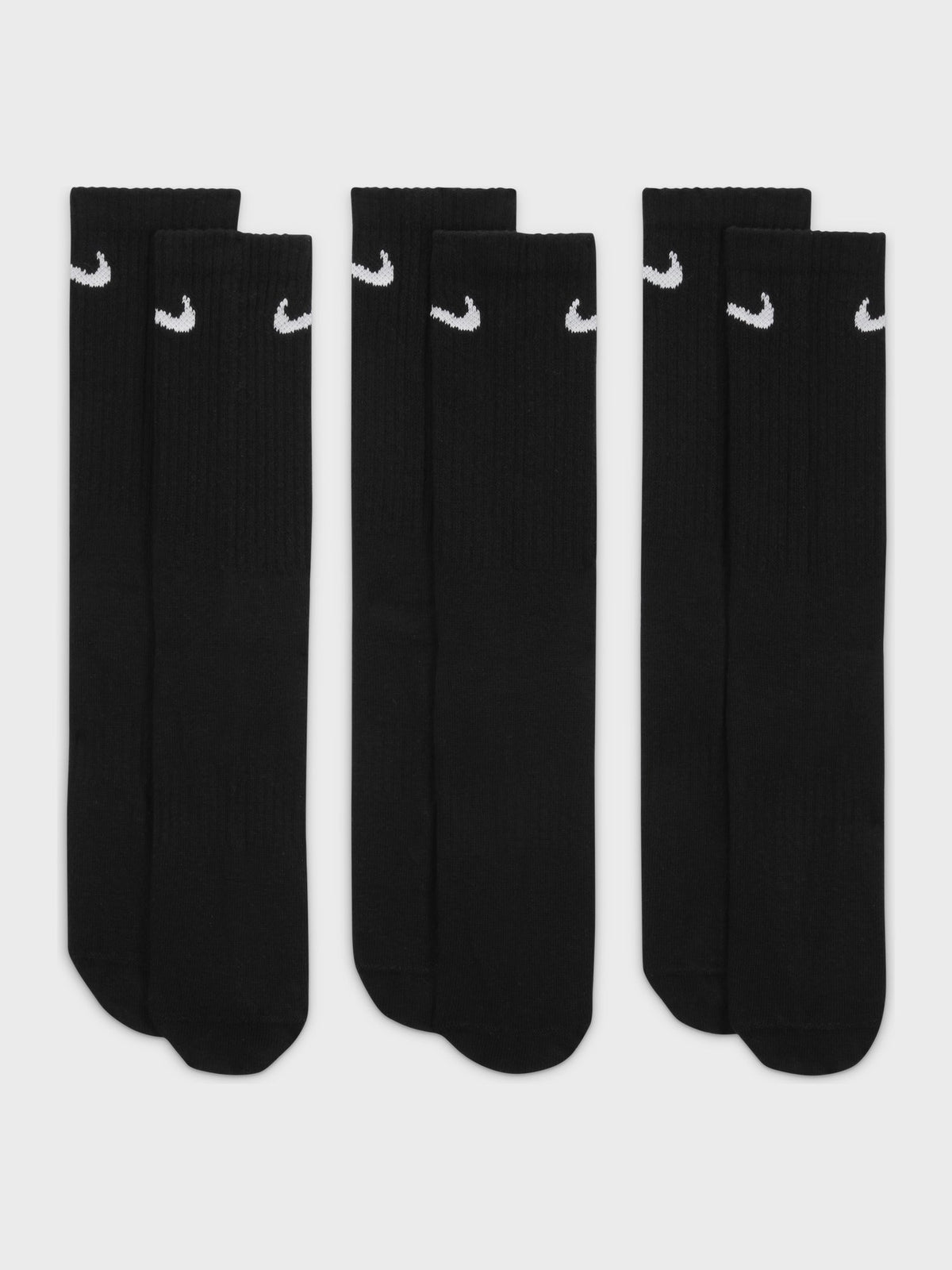 Nike Everyday Lightweight Training Crew Socks (3 Pairs)