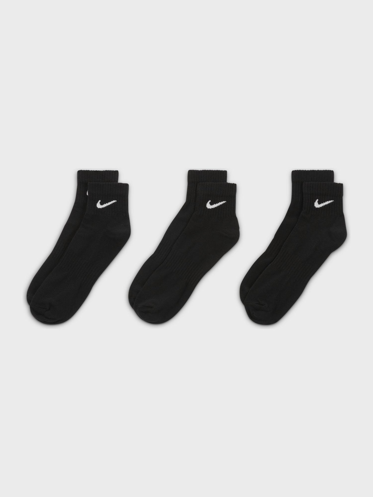 Nike Everyday Lightweight Training Ankle Socks (3 Pairs)