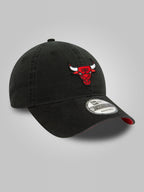 Chicago Bulls NBA Black 9TWENTY Adjustable Cap