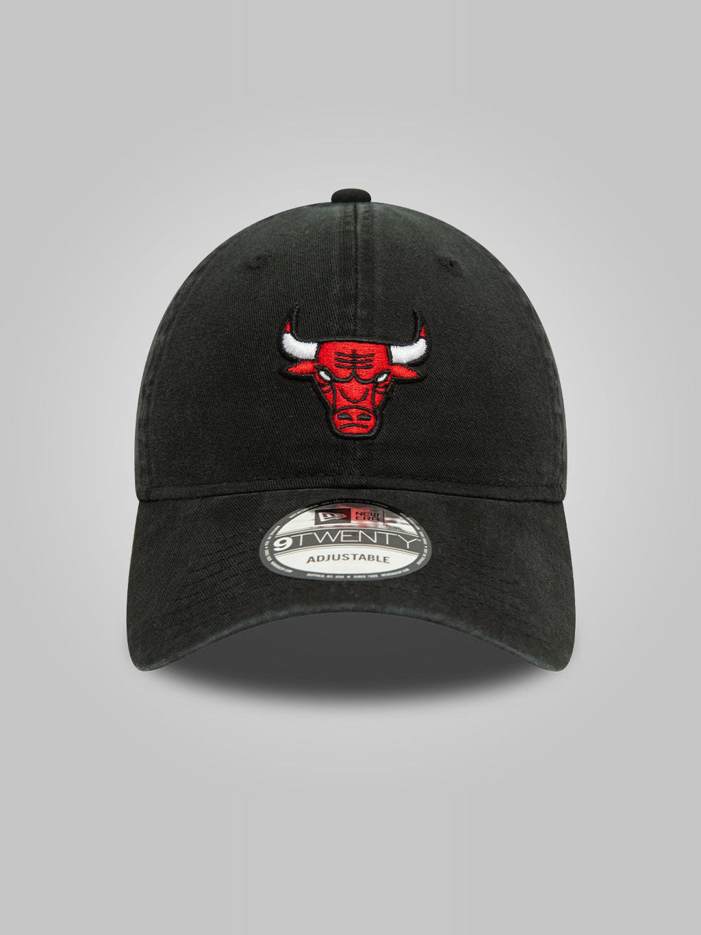 Chicago Bulls NBA Black 9TWENTY Adjustable Cap