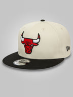 Chicago Bulls NBA Logo Stone 9FIFTY Snapback Cap