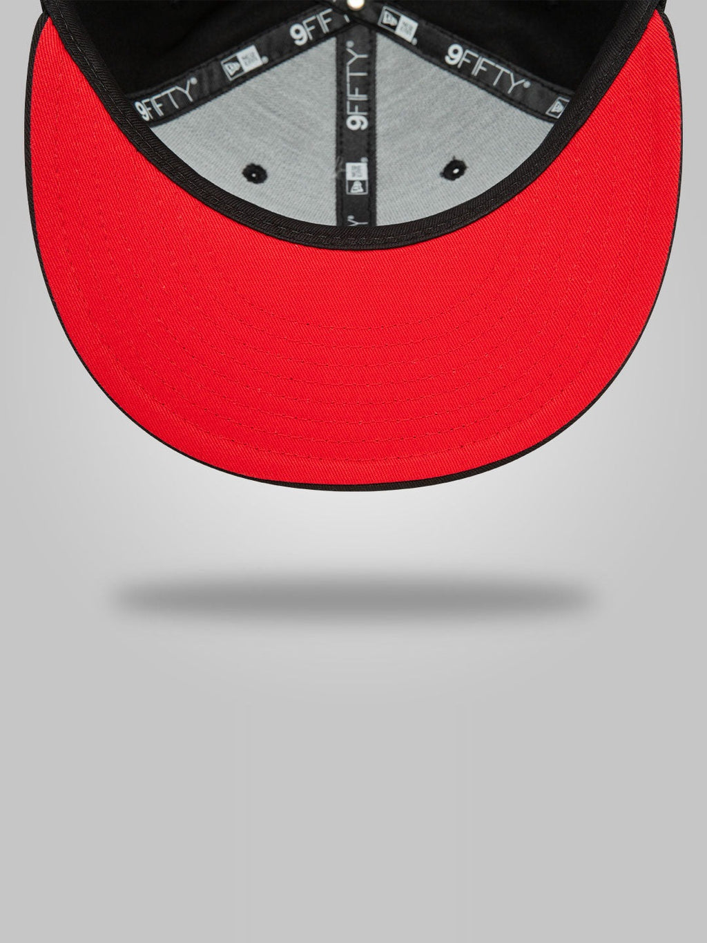 Chicago Bulls NBA Rear Logo Black 9FIFTY Snapback Cap