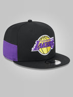 Los Angeles Lakers Multi Patch Black 9FIFTY Snapback Cap