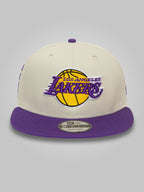 Los Angeles Lakers NBA Logo Stone 9FIFTY Snapback Cap