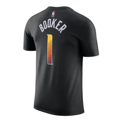 JORDAN DEVIN BOOKER PHOENIX SUNS ESSENTIAL STATEMENT EDITION NBA T-SHIRT 'BLACK'