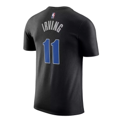 NIKE DALLAS MAVERICKS KYRIE IRVING #11 CITY EDITION NBA T-SHIRT 'BLACK'