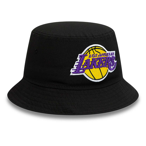 LOS ANGELES LAKERS NBA PRINT INFILL BUCKET HAT 'BLACK'