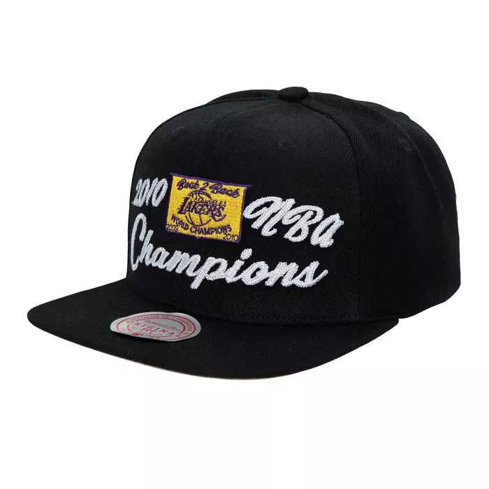 NBA 10 CHAMPS SNAPBACK HWC LOS ANGELES LAKERS 'BLACK'