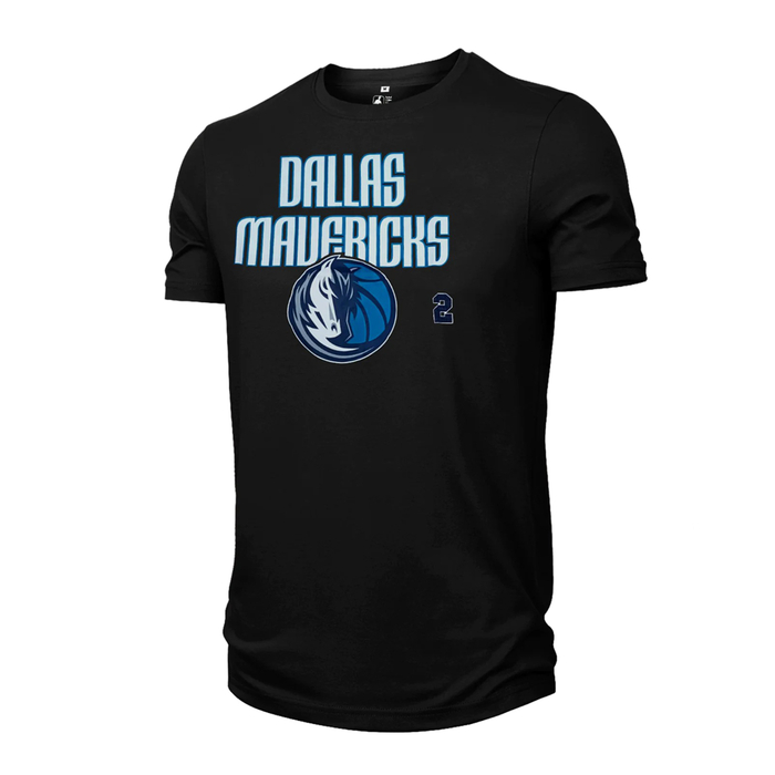 KYRIE IRVING DALLAS MAVERICKS NAME & NUMBER T-SHIRT 'BLACK'