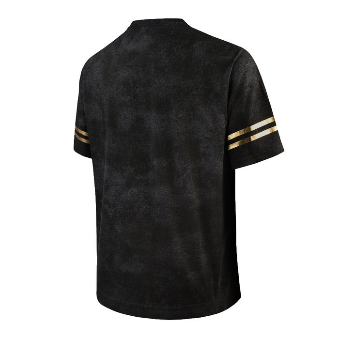 MEMPHIS GRIZZLIES LOGO OVERSIZED ANTHRA MELANGE T-SHIRT 'GREY'