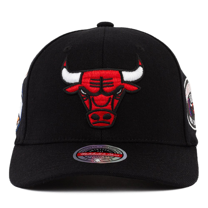 NBA HOME TOWN CLASSIC RED CHICAGO BULLS CAP 'BLACK'