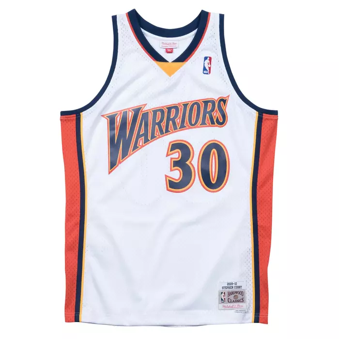 SWINGMAN JERSEY GOLDEN STATE WARRIORS HOME 2009-10 STEPHEN CURRY 'WHITE'