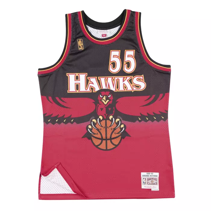 SWINGMAN JERSEY ATLANTA HAWKS 1996-97 DIKEMBE MUTOMBO 'RED'