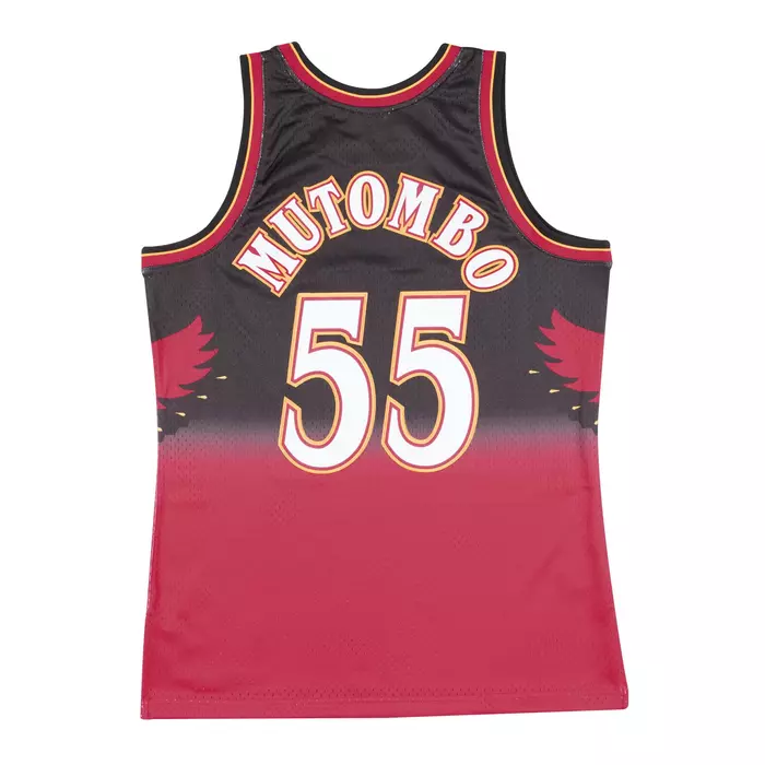 SWINGMAN JERSEY ATLANTA HAWKS 1996-97 DIKEMBE MUTOMBO 'RED'
