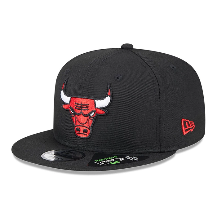 CHICAGO BULLS REPREVE 9FIFTY SNAPBACK CAP 'BLACK'