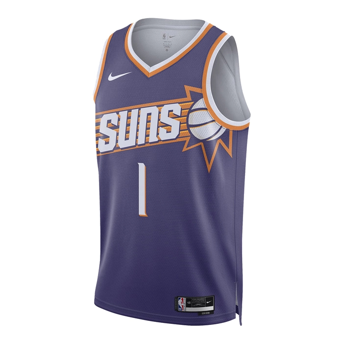 NIKE PHOENIX SUNS DEVIN BOOKER DRI-FIT NBA SWINGMAN ICON EDITION 2022/23 JERSEY 'PURPLE'