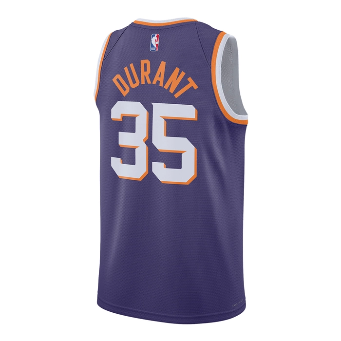 NIKE PHOENIX SUNS KEVIN DURANT DRI-FIT NBA SWINGMAN ICON EDITION 2022/23 JERSEY 'PURPLE'