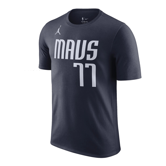JORDAN DALLAS MAVERICKS LUKA DONCIC #11 STATEMENT EDITION 2022/23 T-SHIRT 'BLUE'