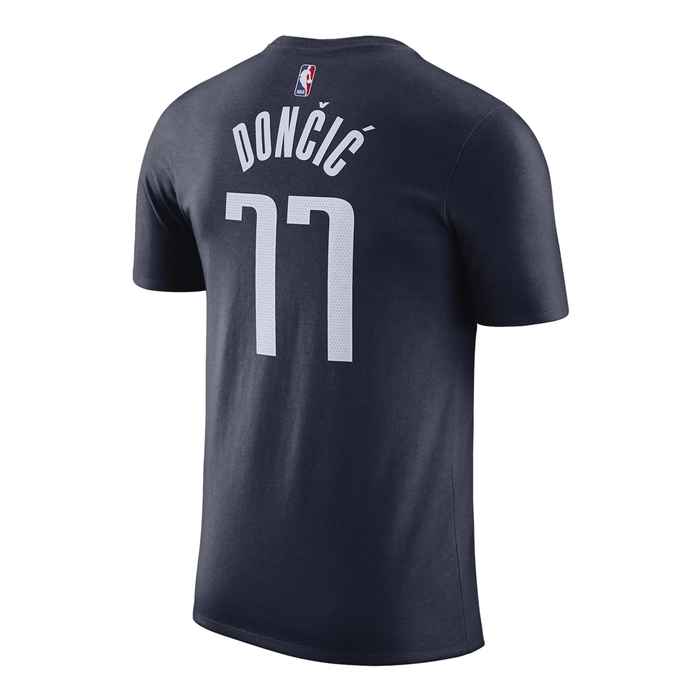 JORDAN DALLAS MAVERICKS LUKA DONCIC #11 STATEMENT EDITION 2022/23 T-SHIRT 'BLUE'
