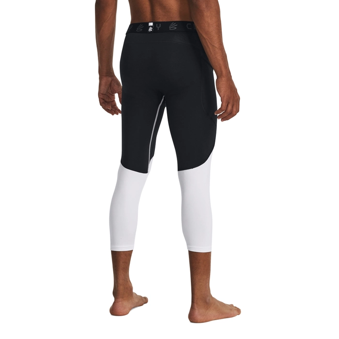 UA CURRY BRAND 3/4 LEGGINGS 'BLACK'