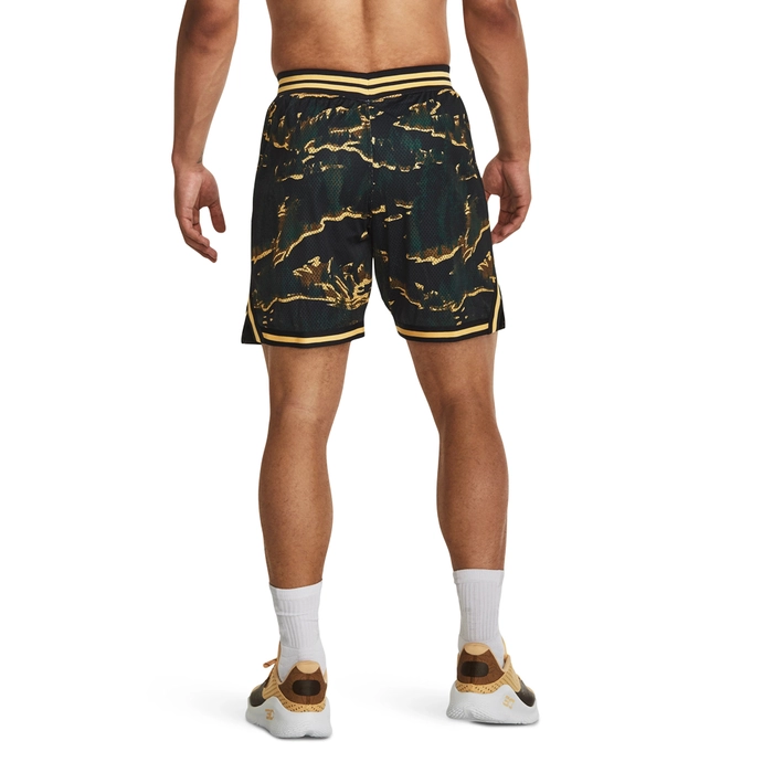 UA CURRY MESH SHORTS 'BLACK'