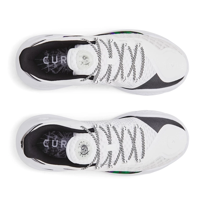 UA CURRY 11 BRUCE LEE WIND BASKETBALL SHOES 'WHITE'