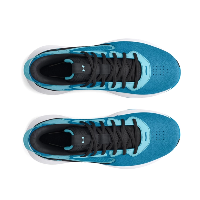 UA LOCKDOWN 6 BASKETBALL SHOES 'BLUE'