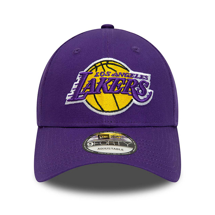 LOS ANGELES LAKERS TEAM SIDE PATCH 9FORTY ADJUSTABLE CAP 'PURPLE'