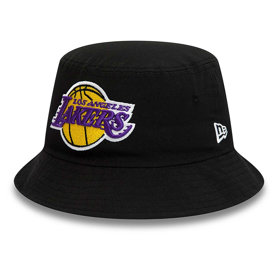 LOS ANGELES LAKERS NBA PRINT INFILL BUCKET HAT 'BLACK'