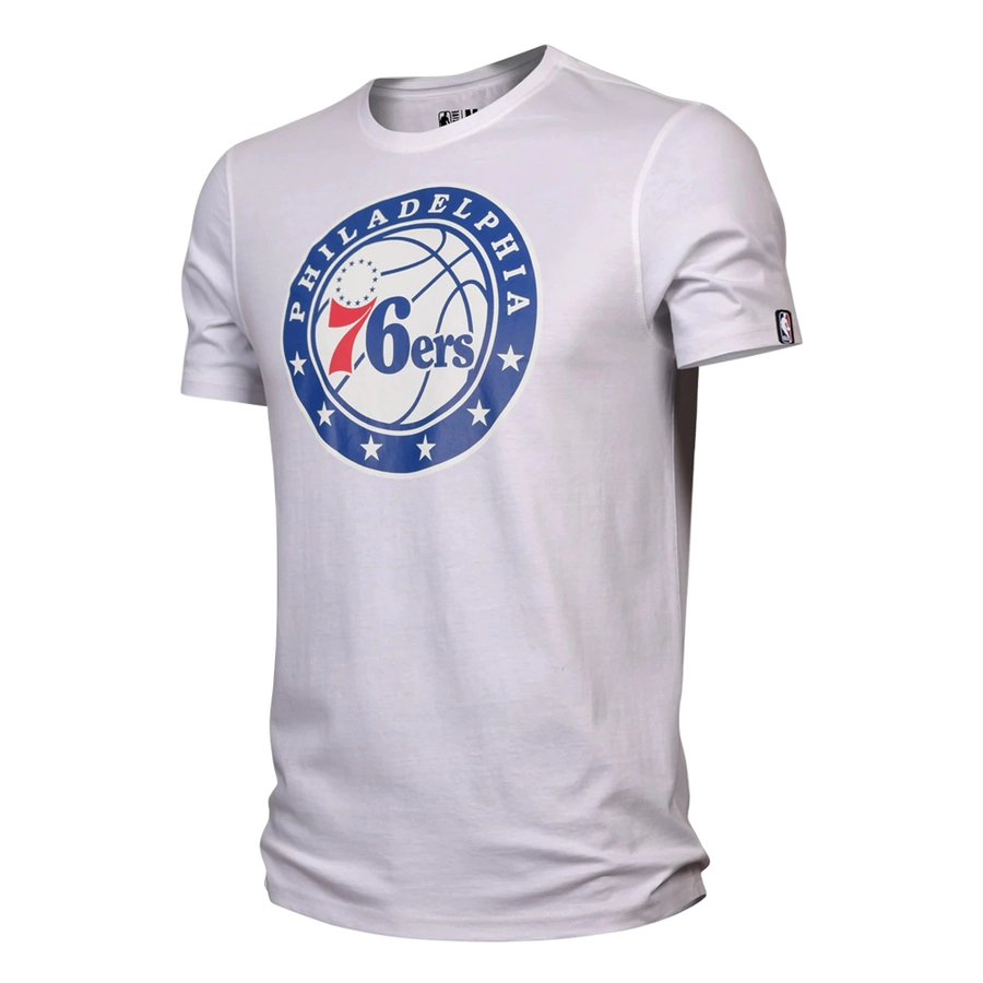 PHILADELPHIA 76ERS CLASSIC CREST T-SHIRT 'WHITE'