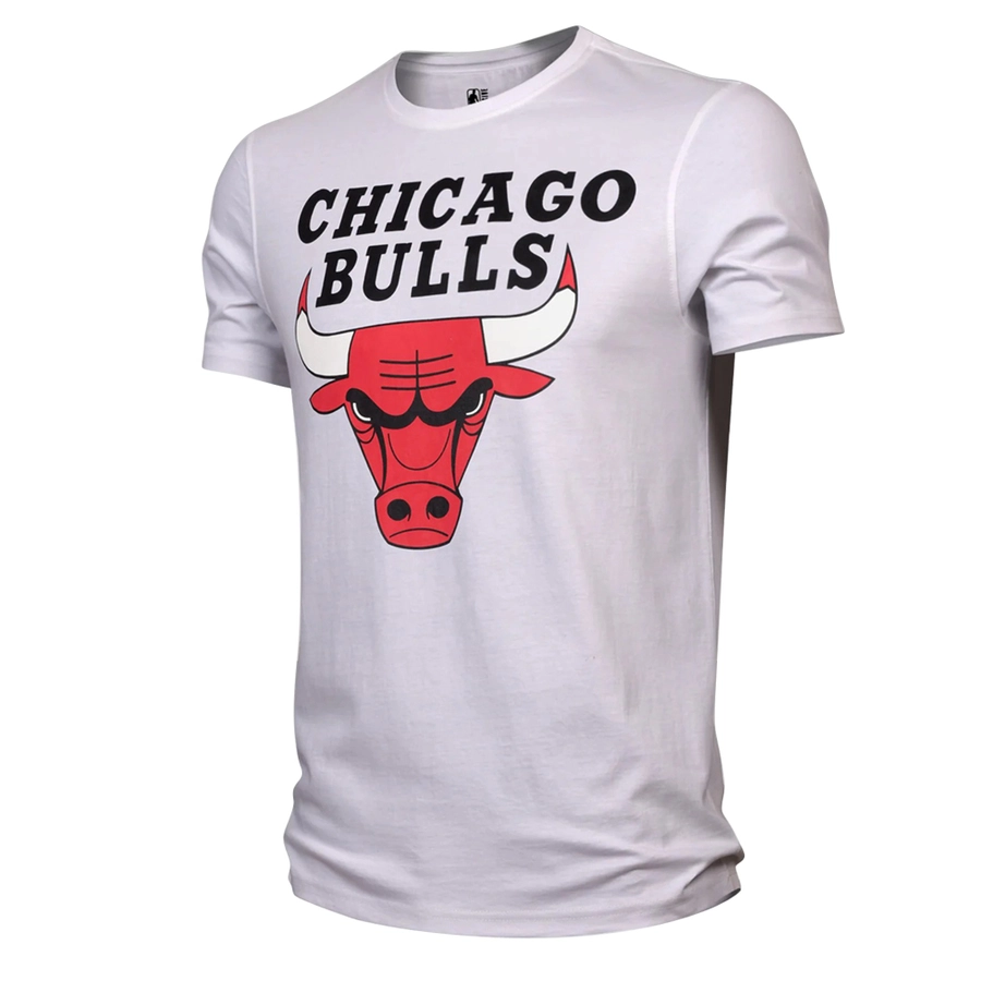 CHICAGO BULLS CLASSIC CREST T-SHIRT 'WHITE'