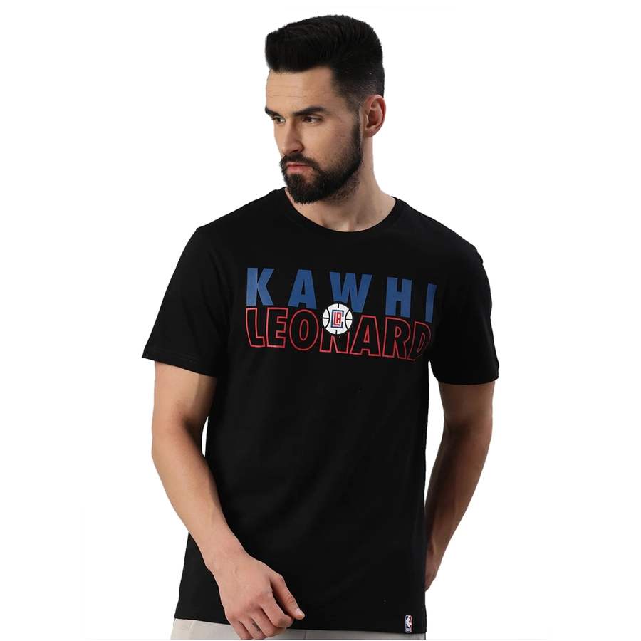 LOS ANGELES CLIPPERS KAWHI LEONARD T-SHIRT 'BLACK'