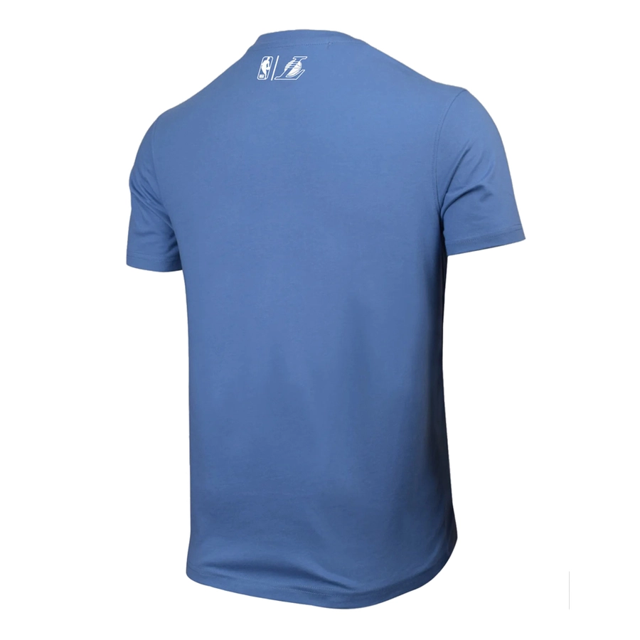 LOS ANGELES LAKERS OVERSIZED LOGO T-SHIRT 'LIGHT BLUE'