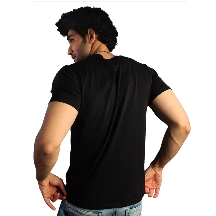 MILWAUKEE BUCKS LOGO DRIP T-SHIRT 'BLACK'