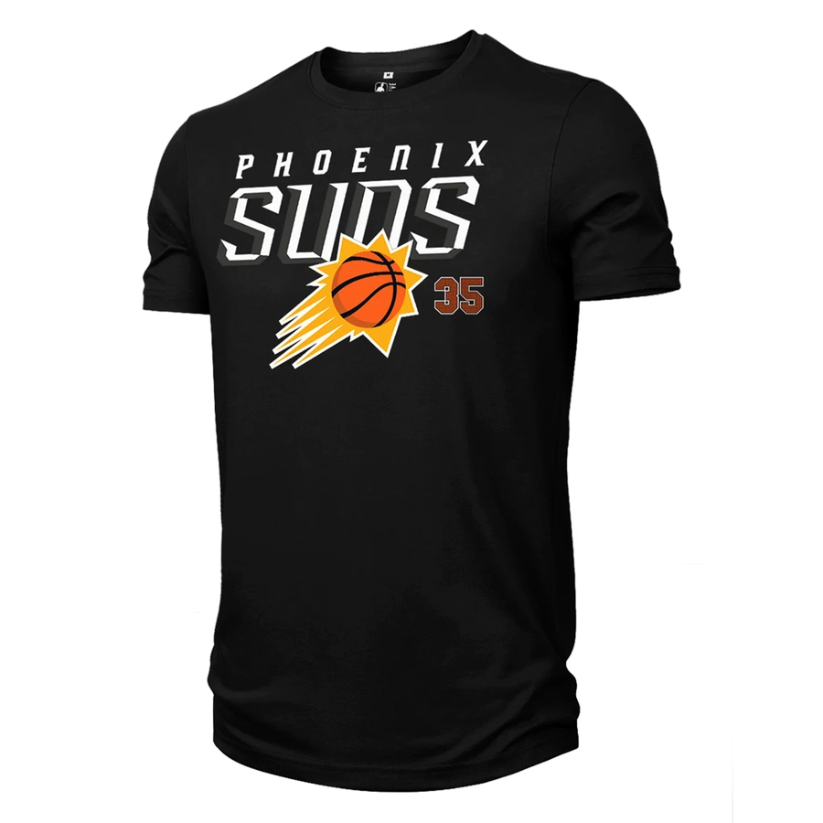 KEVIN DURANT PHOENIX SUNS NAME & NUMBER T-SHIRT 'BLACK'